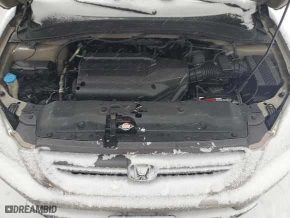 2003 Honda Pilot EX with VIN 2HKYF18663H617586, listed as a Copart auction lot 44119245 with 223,037 mi miles and Salvage Title. Bid and sale history available at carsss.com. Image 12.
