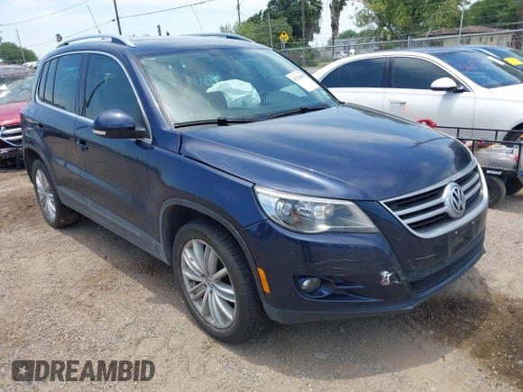 2011 Volkswagen Tiguan SEL с VIN WVGBV7AX4BW506165, выставлен на аукционе IAAI как лот 42256905 с пробегом 171 047 миль миль и . История ставок и продаж доступна на DreamBid. Изображение 1.