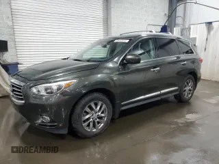 2014 Infiniti QX60 with VIN 5N1AL0MM4EC501158, listed as a Copart auction lot 66402815 with 134,131 mi miles and Salvage title. Bid and sale history available at DreamBid. Image 1.
