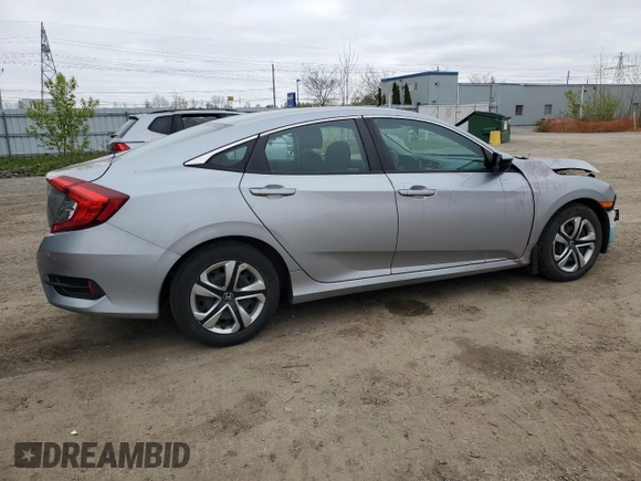 2017 Honda Civic LX z VIN 2HGFC2F51HH011825, wystawiony jako Copart lot #56276965 z przebiegiem 136 266 mil mil oraz Szkoda całkowita • Salvage title. Historia ofert i sprzedaży dostępna na DreamBid. Obrazek 3.