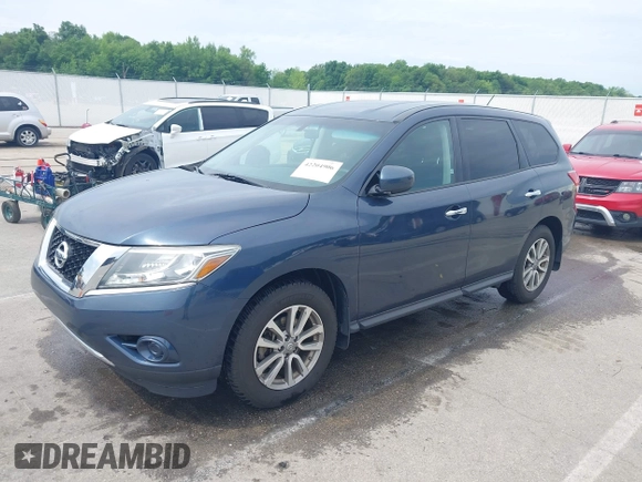 2015 Nissan Pathfinder SV z VIN 5N1AR2MM0FC621468, wystawiony jako IAAI lot #42204906 z przebiegiem 141 795 mil mil oraz . Historia ofert i sprzedaży dostępna na DreamBid. Obrazek 17.