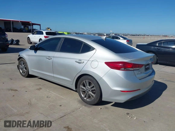 2018 Hyundai Elantra SEL with VIN 5NPD84LFXJH269418, listed as a IAAI auction lot 41205109 with 114,270 mi miles and . Bid and sale history available at DreamBid. Image 3.