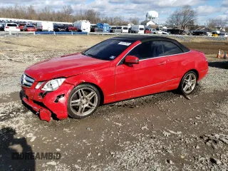 2011 Mercedes-Benz E-Class E 350 with VIN WDDKK5GFXBF101031, listed as a Copart auction lot 43457965 with 114,686 mi miles and Salvage Title. Bid and sale history available at carsss.com. Image 1.