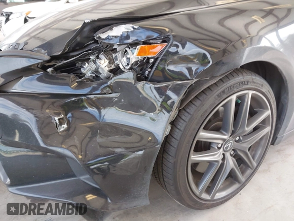 2016 Lexus IS 300/350 with VIN JTHCM1D20G5013586, listed as a IAAI auction lot 42345397 with 75,576 mi miles and . Bid and sale history available at DreamBid. Image 6.