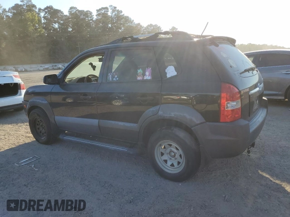 2008 Hyundai Tucson SE with VIN KM8JN12D08U893928, listed as a Copart auction lot 75516894 with 160,044 mi miles and Clean Title. Bid and sale history available at carsss.com. Image 2.