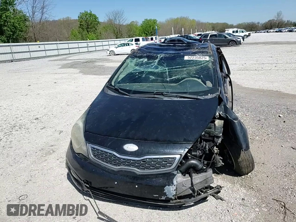 2014 Kia Rio EX z VIN KNADN4A31E6328144, wystawiony jako Copart lot #52235825 z przebiegiem 100 145 mil mil oraz Szkody całkowita. Historia ofert i sprzedaży dostępna na DreamBid. Obrazek 11.