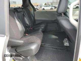 2011 Toyota Sienna SE with VIN 5TDXK3DC5BS030822, listed as a Copart auction lot 52700885 with 352,113 mi miles and Salvage title. Bid and sale history available at DreamBid. Image 11.