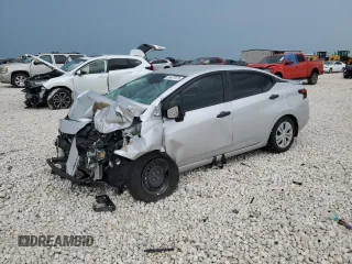 2021 Nissan Versa S with VIN 3N1CN8DV2ML819736, listed as a Copart auction lot 55437975 with Not provided miles and Salvage title. Bid and sale history available at DreamBid. Image 1.