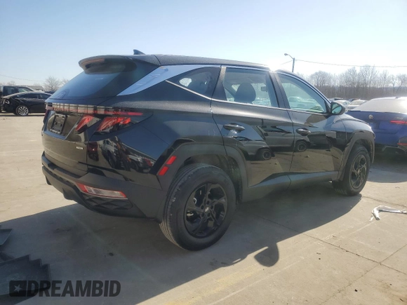 2024 Hyundai Tucson SE with VIN 5NMJACDE8RH378461, listed as a Copart auction lot 48319625 with 9,529 mi miles and Salvage Title. Bid and sale history available at carsss.com. Image 3.