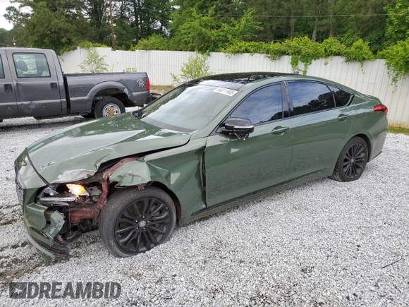 2015 Hyundai Genesis 3.8L with VIN KMHGN4JE0FU034132, listed as a Copart auction lot 56011995 with 206,517 mi miles and Clean Title. Bid and sale history available at DreamBid. Image 1.