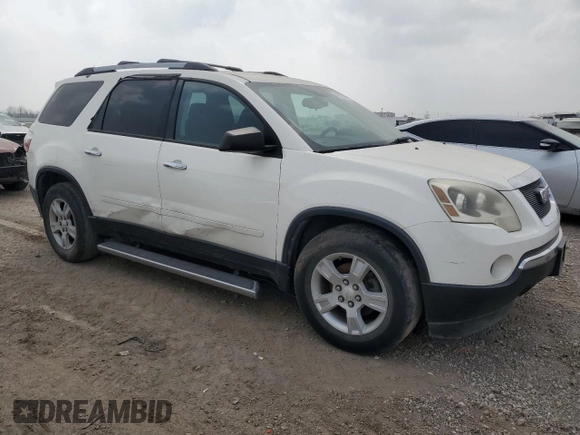 2011 GMC Acadia SL with VIN 1GKKRNEDXBJ405453, listed as a Copart auction lot 49315365 with 154,809 mi miles and Salvage Title. Bid and sale history available at carsss.com. Image 4.