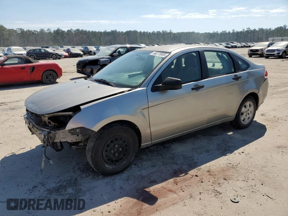 2008 Ford Focus S with VIN 1FAHP34N78W294288, listed as a Copart auction lot 46275935 with 207,230 mi miles and Clean Title. Bid and sale history available at carsss.com. Image 1.