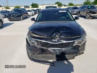 2017 Kia Optima LX with VIN 5XXGT4L32HG139088, listed as a Copart auction lot 57840865 with 115,449 mi miles and Salvage title. Bid and sale history available at DreamBid. Image 5.