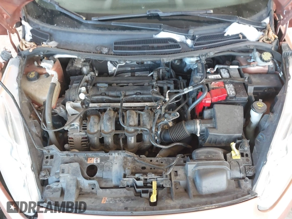 2017 Ford Fiesta Titanium with VIN 3FADP4FJ6HM139455, listed as a IAAI auction lot 41533050 with 104,788 mi miles and . Bid and sale history available at DreamBid. Image 10.