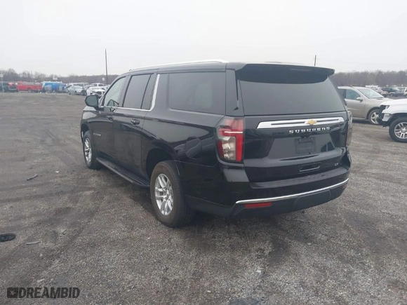 2023 Chevrolet Suburban LT with VIN 1GNSKCKD0PR129079, listed as a IAAI auction lot 41547855 with 158,820 mi miles. Bid and sale history available at carsss.com. Image 3.