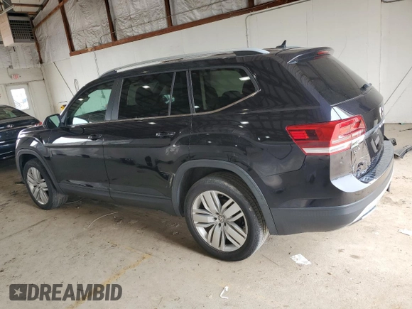 2019 Volkswagen Atlas SE with VIN 1V2WR2CA7KC607593, listed as a Copart auction lot 56418735 with Not provided miles and Non repairable. Bid and sale history available at DreamBid. Image 2.
