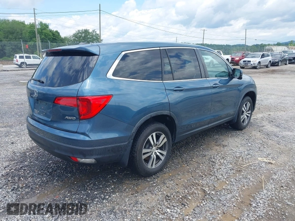2018 Honda Pilot EX-L with VIN 5FNYF6H53JB006219, listed as a IAAI auction lot 42469399 with 134,214 mi miles and . Bid and sale history available at DreamBid. Image 4.