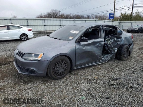 2013 Volkswagen Jetta S with VIN 3VW2K7AJ2DM368974, listed as a Copart auction lot 50562475 with 172,691 mi miles and Salvage title. Bid and sale history available at DreamBid. Image 1.