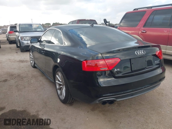 2016 Audi A5 Premium Plus with VIN WAUM2AFR9GA043714, listed as a IAAI auction lot 41507270 with 35,270 mi miles. Bid and sale history available at carsss.com. Image 3.