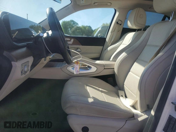 2021 Mercedes-Benz GLE 350 with VIN 4JGFB4JB9MA362951, listed as a Copart auction lot 52010995 with 44,988 mi miles and Salvage title. Bid and sale history available at DreamBid. Image 7.