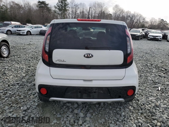 2017 Kia Soul + with VIN KNDJP3A52H7448528, listed as a Copart auction lot 49976505 with 121,134 mi miles and Salvage Title. Bid and sale history available at carsss.com. Image 6.