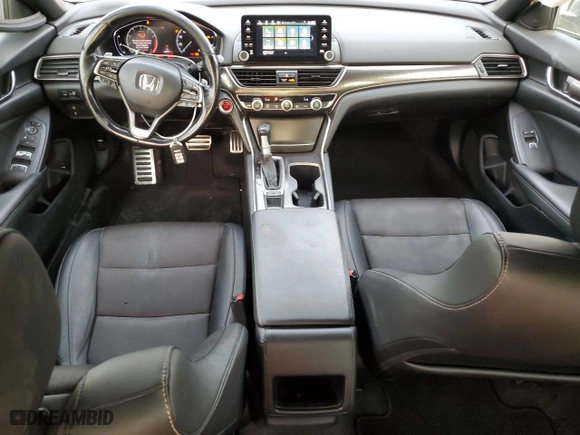 2019 Honda Accord Sedan Sport 1.5T with VIN 1HGCV1F3XKA162884, listed as a Copart auction lot 47411275 with 164,077 mi miles and Salvage Title. Bid and sale history available at carsss.com. Image 8.
