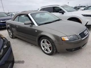 2004 Audi A4 3.0L with VIN WAUAT48H84K018136, listed as a Copart auction lot 76940194 with 0 mi miles and Non Repairable. Bid and sale history available at carsss.com. Image 4.