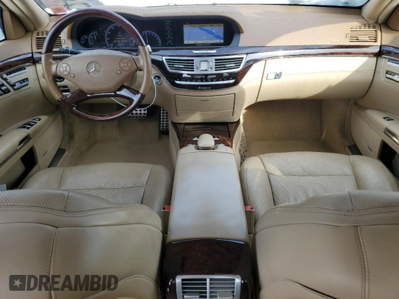2013 Mercedes-Benz S-Class S 550 with VIN WDDNG9EB5DA520975, listed as a Copart auction lot 43427585 with 156,255 mi miles and Clean Title. Bid and sale history available at carsss.com. Image 8.