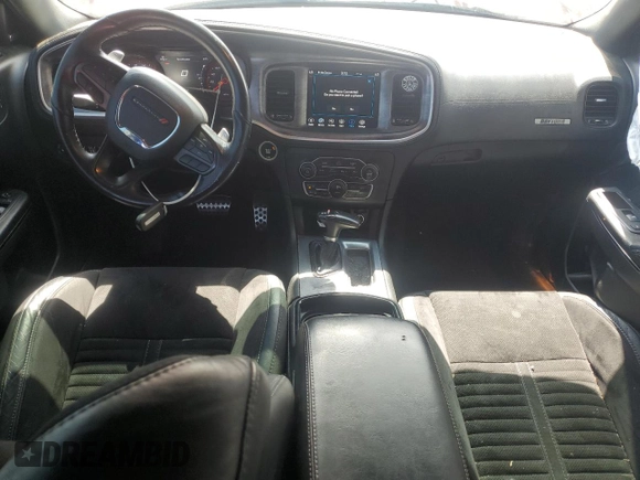 2021 Dodge Charger R/T with VIN 2C3CDXCT0MH553169, listed as a Copart auction lot 55553225 with 90,696 mi miles and Salvage title. Bid and sale history available at DreamBid. Image 8.