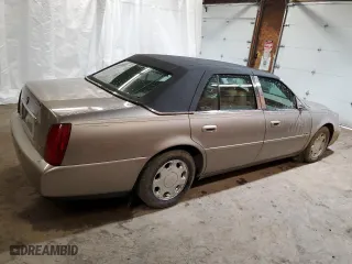 2000 Cadillac DeVille DHS with VIN 1G6KE57Y2YU193102, listed as a Copart auction lot 55532594 with 132,197 mi miles and Salvage Title. Bid and sale history available at carsss.com. Image 3.