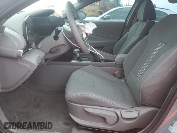2023 Hyundai Elantra SEL with VIN KMHLS4AG6PU418488, listed as a Copart auction lot 48909984 with 10,249 mi miles and Salvage Title. Bid and sale history available at DreamBid. Image 7.