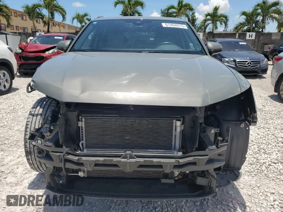 2022 Audi Q3 S line Premium with VIN WA1DECF36N1128695, listed as a Copart auction lot 61494915 with 26,725 mi miles and Salvage title. Bid and sale history available at DreamBid. Image 5.