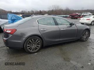 2017 Maserati Ghibli S Q4 z VIN ZAM57RTA4H1248389, wystawiony jako Copart lot #85218514 z przebiegiem 68 272 mil mil oraz Szkody całkowita. Historia ofert i sprzedaży dostępna na DreamBid. Obrazek 3.