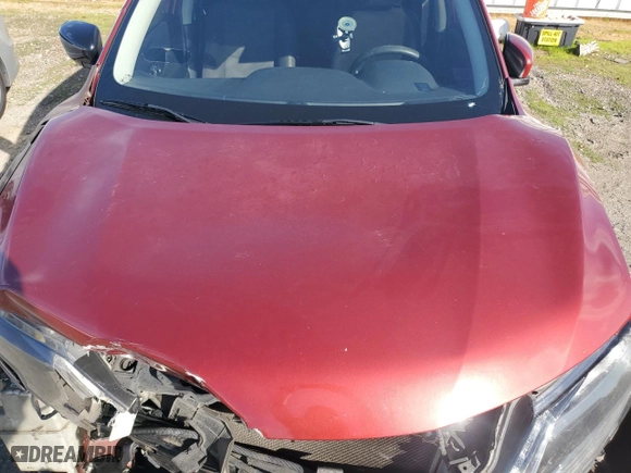 2016 Nissan Rogue SV with VIN KNMAT2MV1GP737495, listed as a Copart auction lot 47624735 with 155,574 mi miles and Salvage Title. Bid and sale history available at carsss.com. Image 12.