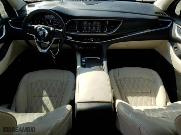 2024 Buick Enclave Avenir with VIN 5GAERDKW7RJ107818, listed as a Copart auction lot 46075115 with 25,173 mi miles and Salvage Title. Bid and sale history available at carsss.com. Image 8.