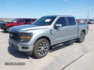 2024 Ford F-150 with VIN 1FTFW2K52RKD40023, listed as a IAAI auction lot 41731516 with 8,781 mi miles and . Bid and sale history available at DreamBid. Image 18.