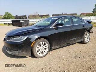 2015 Chrysler 200 Limited with VIN 1C3CCCAB9FN547886, listed as a Copart auction lot 64652535 with 215,557 mi miles and Salvage title. Bid and sale history available at DreamBid. Image 1.