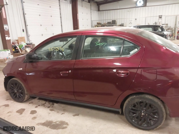 2022 Mitsubishi Mirage G4 ES with VIN ML32FUFJ3NHF04927, listed as a IAAI auction lot 41675838 with 28,730 mi miles. Bid and sale history available at carsss.com. Image 14.