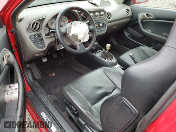 2006 Acura RSX Type-S Leather with VIN JH4DC53096S010832, listed as a Copart auction lot 48749555 with 224,952 mi miles and Salvage Title. Bid and sale history available at carsss.com. Image 8.