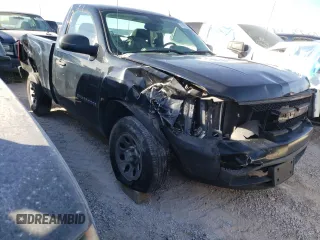2008 Chevrolet Silverado 1500 Work Truck with VIN 1GCEC14X58Z327429, listed as a Copart auction lot 41998305 with 95,545 mi miles and Salvage Title. Bid and sale history available at carsss.com. Image 4.