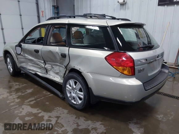 2005 Subaru Legacy Outback with VIN 4S4BP61CX57345062, listed as a IAAI auction lot 42244355 with 114,809 mi miles and . Bid and sale history available at DreamBid. Image 3.