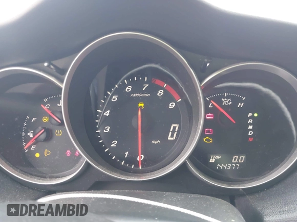2005 Mazda RX-8 with VIN JM1FE17N850147788, listed as a IAAI auction lot 41583490 with 144,377 mi miles. Bid and sale history available at carsss.com. Image 7.