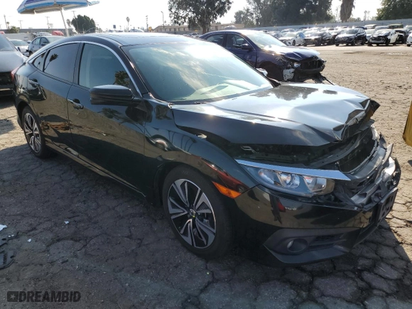 2018 Honda Civic Sedan EX-T with VIN JHMFC1F38JX018777, listed as a Copart auction lot 43087715 with 143,847 mi miles and Salvage Title. Bid and sale history available at carsss.com. Image 4.