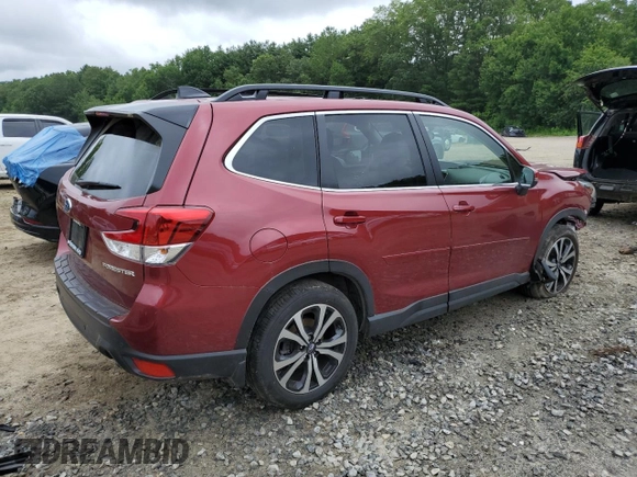 2024 Subaru Forester Limited with VIN JF2SKALC6RH463081, listed as a Copart auction lot 60777775 with 8,704 mi miles and Salvage title. Bid and sale history available at DreamBid. Image 3.