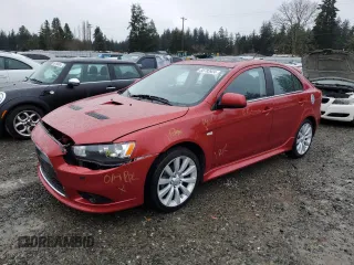 2011 Mitsubishi Lancer with VIN JA32Y6HV4BU034165, listed as a Copart auction lot 85783924 with 87,494 mi miles and Salvage Title. Bid and sale history available at DreamBid. Image 1.