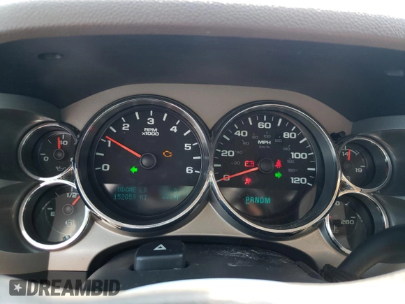 2013 Chevrolet Silverado 1500 LT with VIN 3GCPCSE05DG381551, listed as a Copart auction lot 51689075 with 152,059 mi miles and Non Repairable. Bid and sale history available at DreamBid. Image 9.