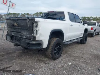 2019 GMC Sierra 1500 SLT with VIN 1GTU9DEDXKZ142784, listed as a IAAI auction lot 41405713 with 85,414 mi miles. Bid and sale history available at carsss.com. Image 4.