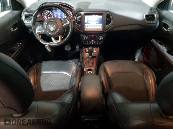 2019 Jeep Compass Trailhawk with VIN 3C4NJDDB5KT799253, listed as a Copart auction lot 45333085 with 71,780 mi miles and Salvage Title. Bid and sale history available at carsss.com. Image 8.