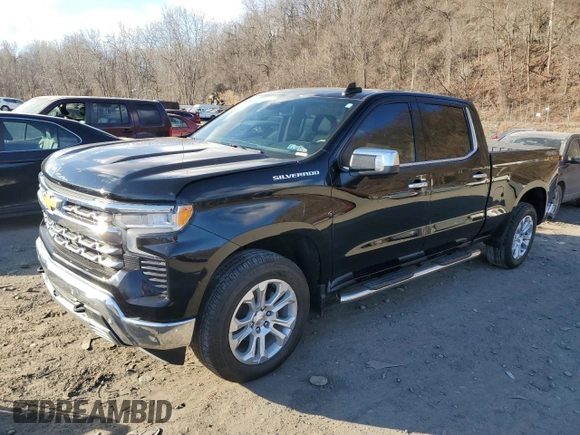 2024 Chevrolet Silverado 1500 LTZ with VIN 3GCUDGED5RG111503, listed as a Copart auction lot 88821185 with 26,304 mi miles and Non Repairable. Bid and sale history available at DreamBid. Image 1.