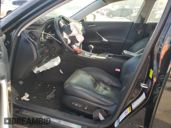 2011 Lexus IS 350 with VIN JTHBE5C21B5026034, listed as a Copart auction lot 78026684 with 0 mi miles and Salvage Title. Bid and sale history available at carsss.com. Image 7.